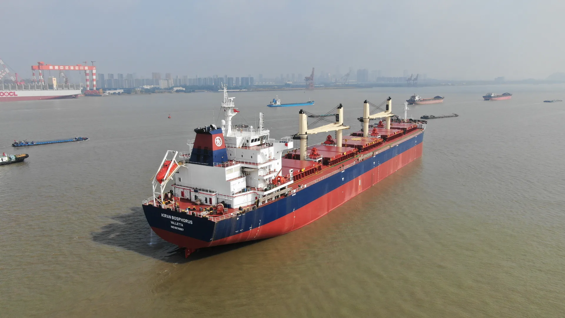 M/V KIRAN BOSPHORUS at sea