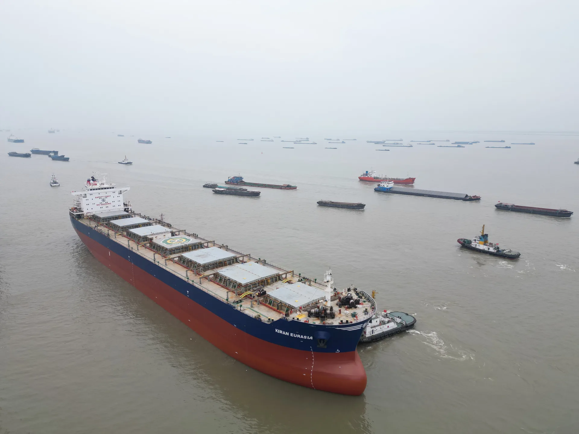 M/V KIRAN EURASIA at sea