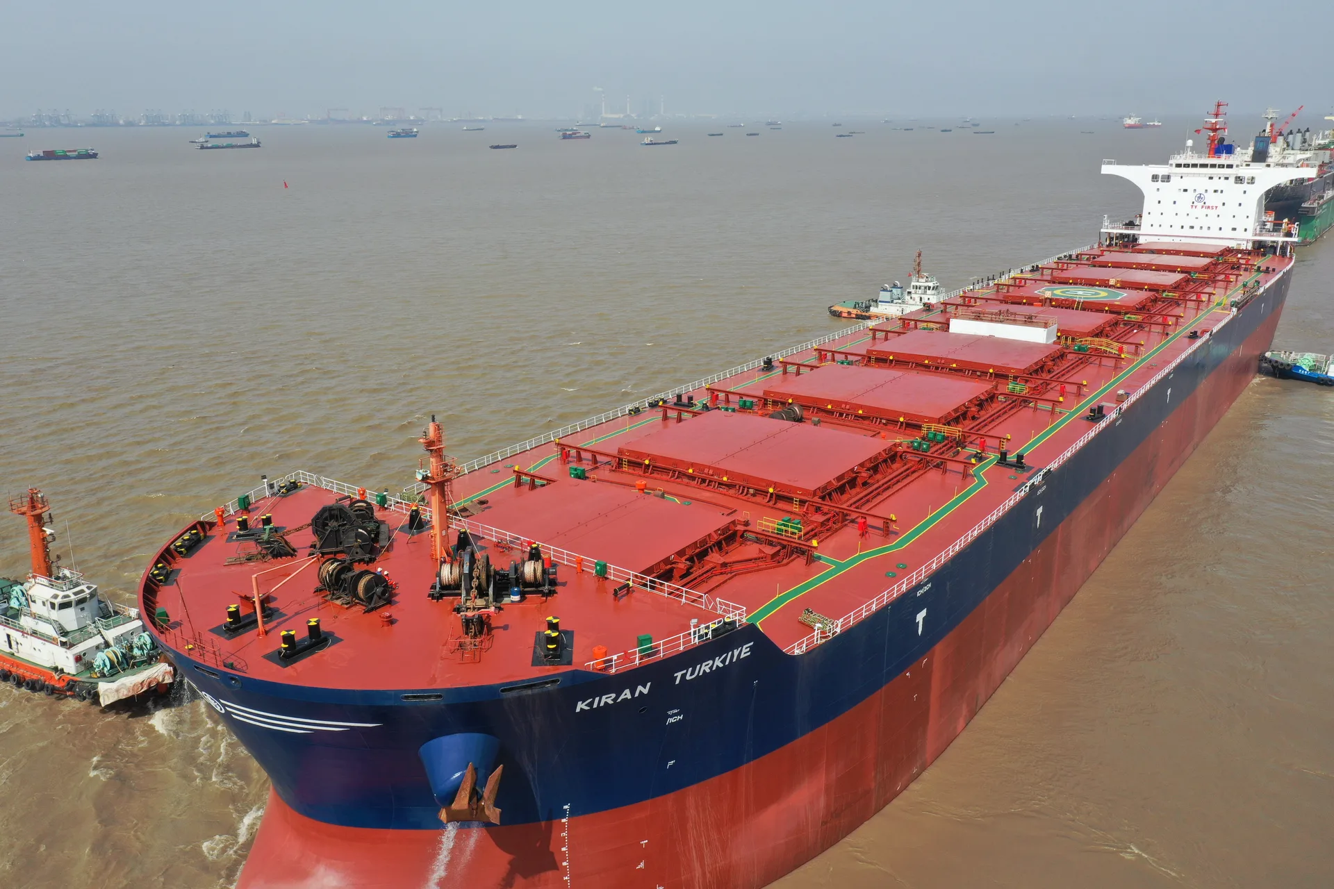 M/V KIRAN TURKIYE at sea